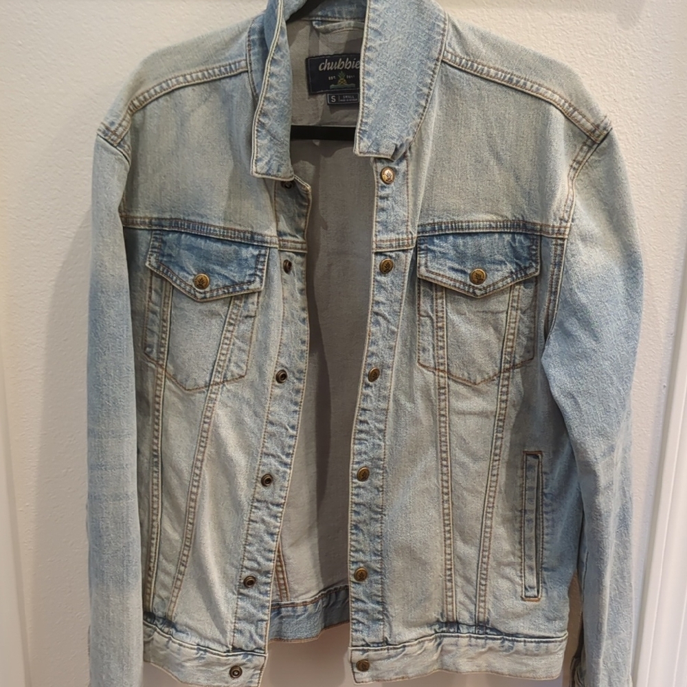 Chubbies Light Blue Denim Jacket